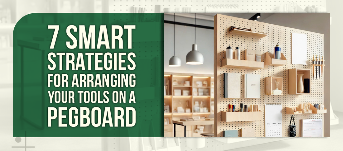 7 Smart Strategies for Arranging Your Tools on a Pegboard