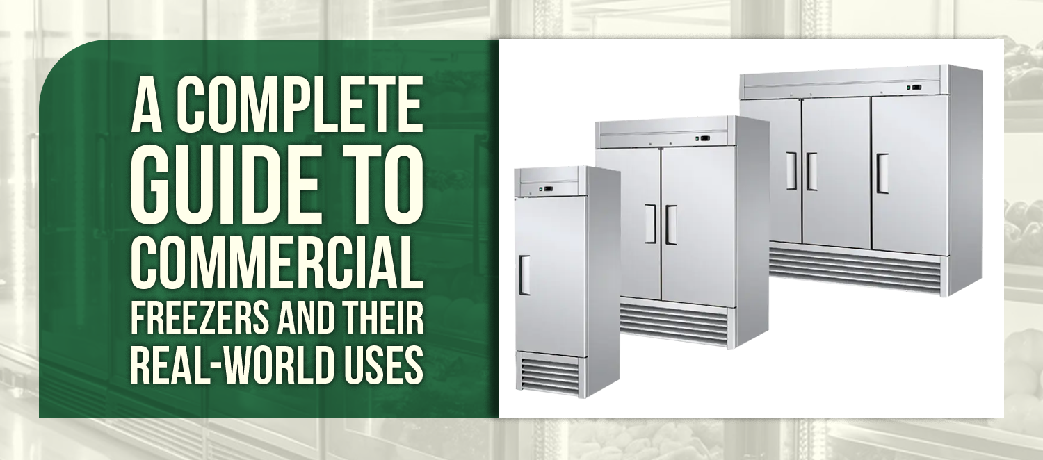 A Complete Guide to Commercial Freezers and Their Real-World Uses