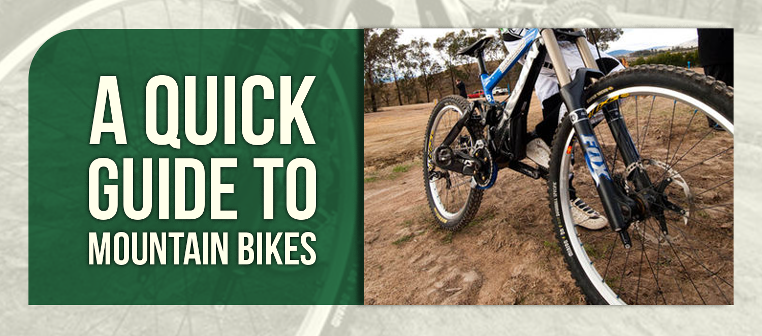 A Quick Guide to Mountain Bikes