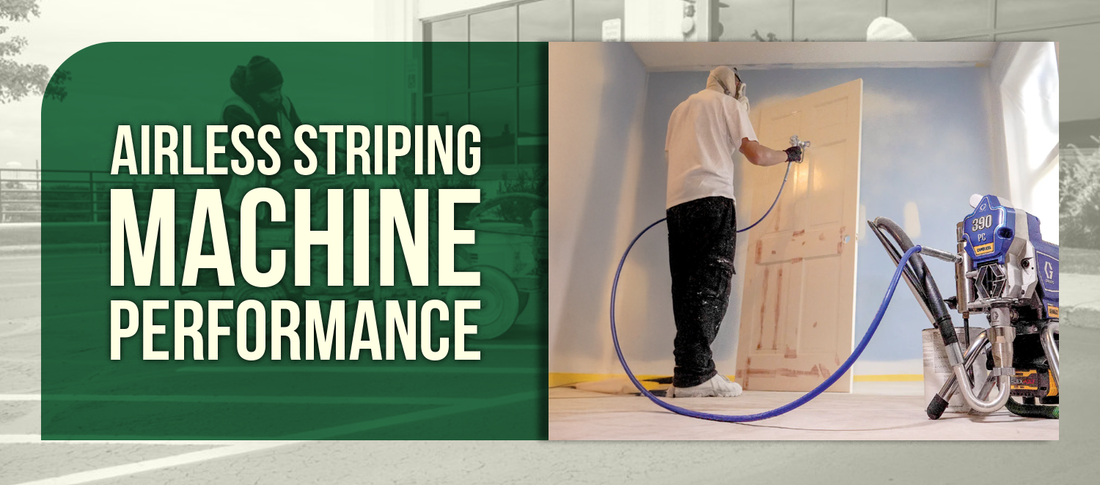 Airless Striping Machine Performance