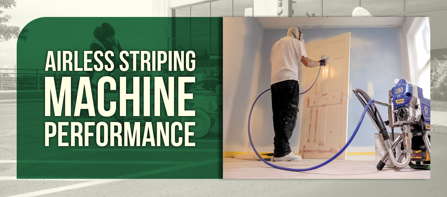 Airless Striping Machine Performance