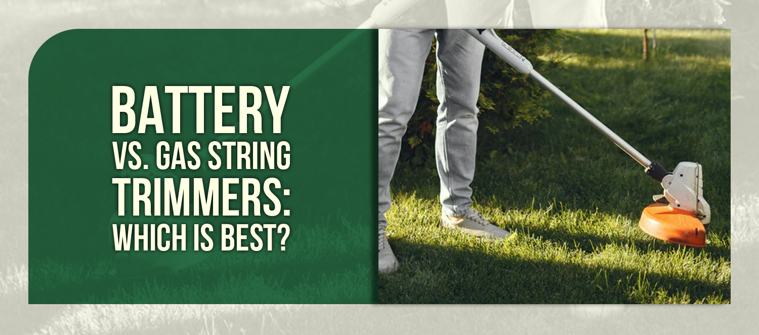 Cordless Battery String Trimmers vs. Traditional Gas Trimmers: The Complete Comparison Guide