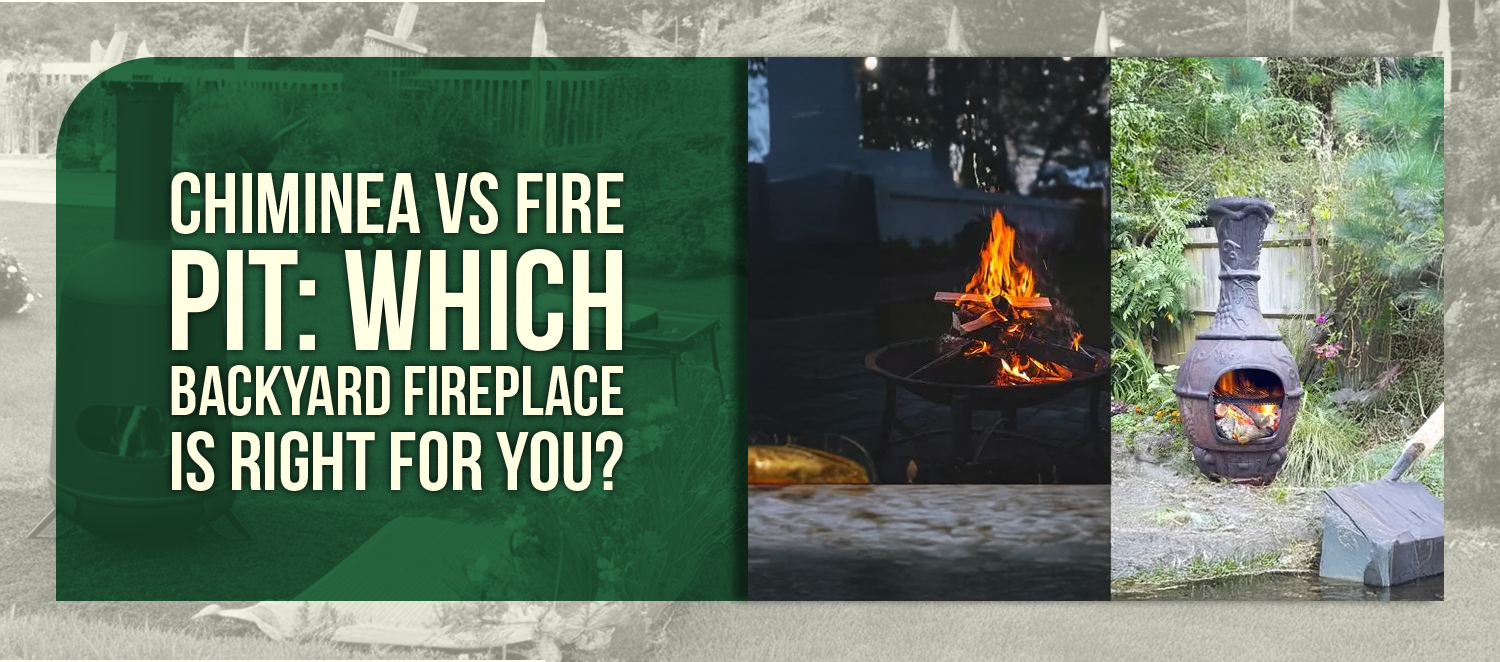 Chiminea vs Fire Pit: Which Backyard Fireplace is Right for You?