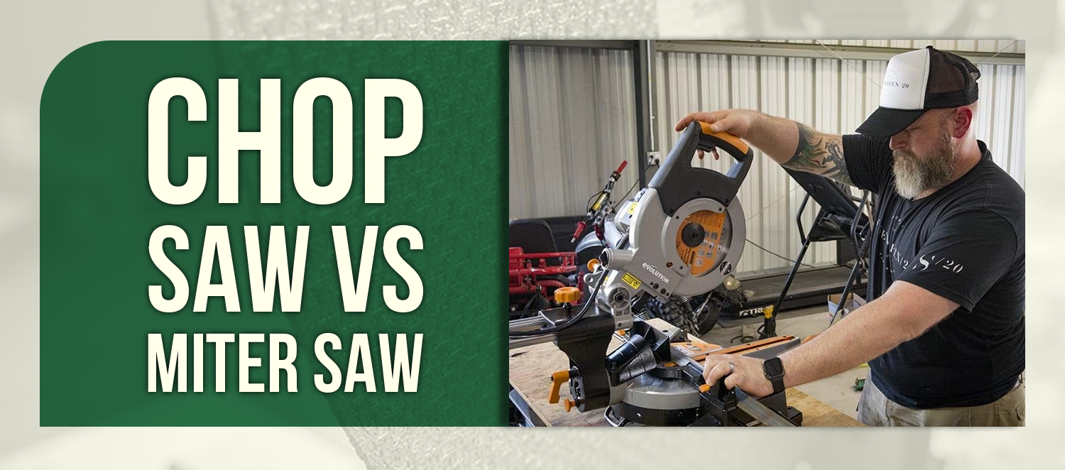 Chop Saw vs Miter Saw