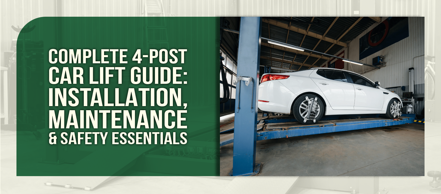 Complete 4-Post Car Lift Guide: Installation, Maintenance & Safety Essentials