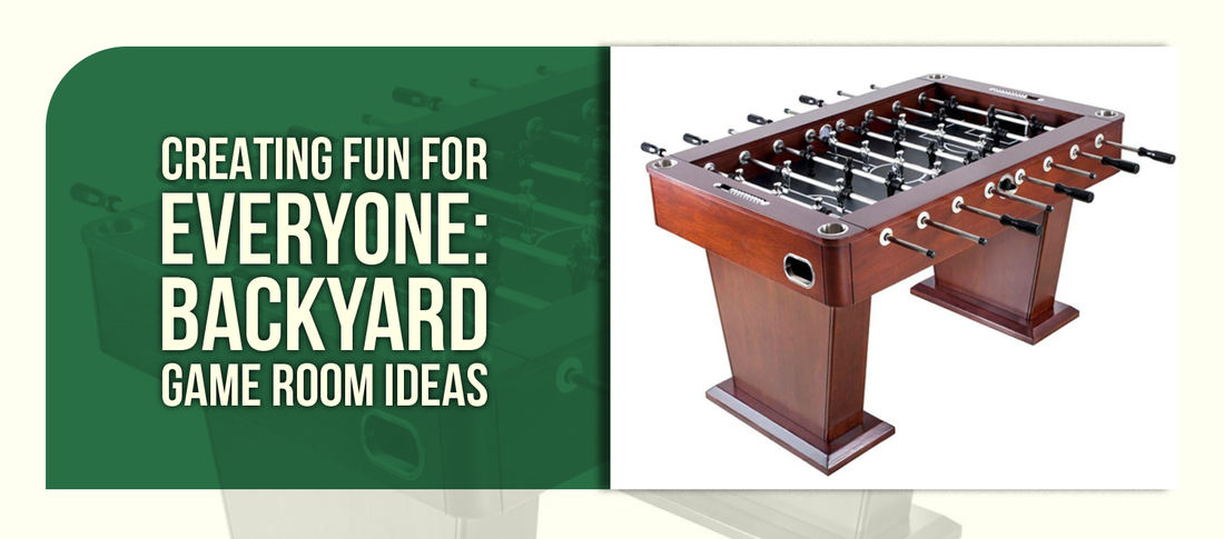 Creating Multi-Generational Entertainment Spaces in Your Backyard Game Room