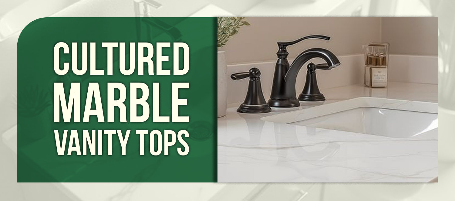 Cultured Marble Vanity Tops