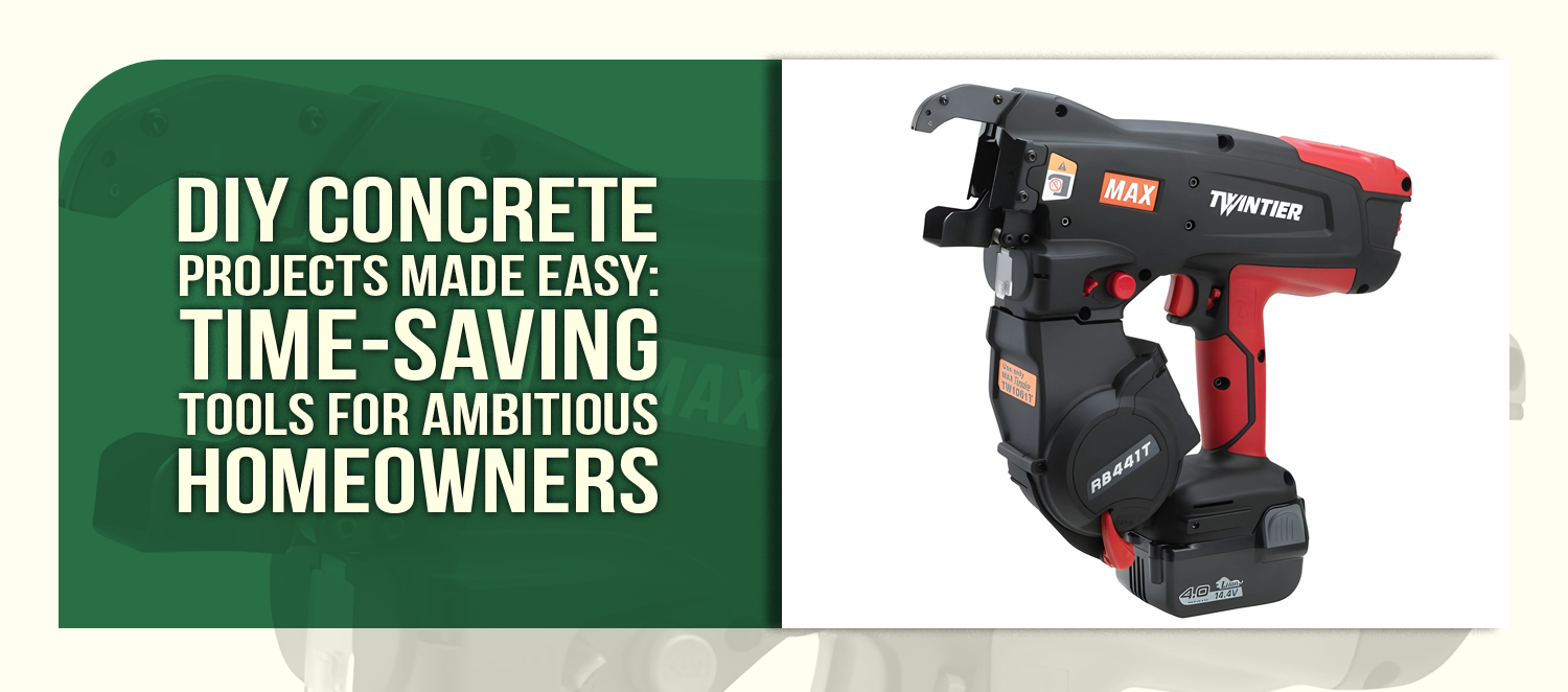 DIY Concrete Projects Made Easy: Time-Saving Tools for Ambitious Homeowners