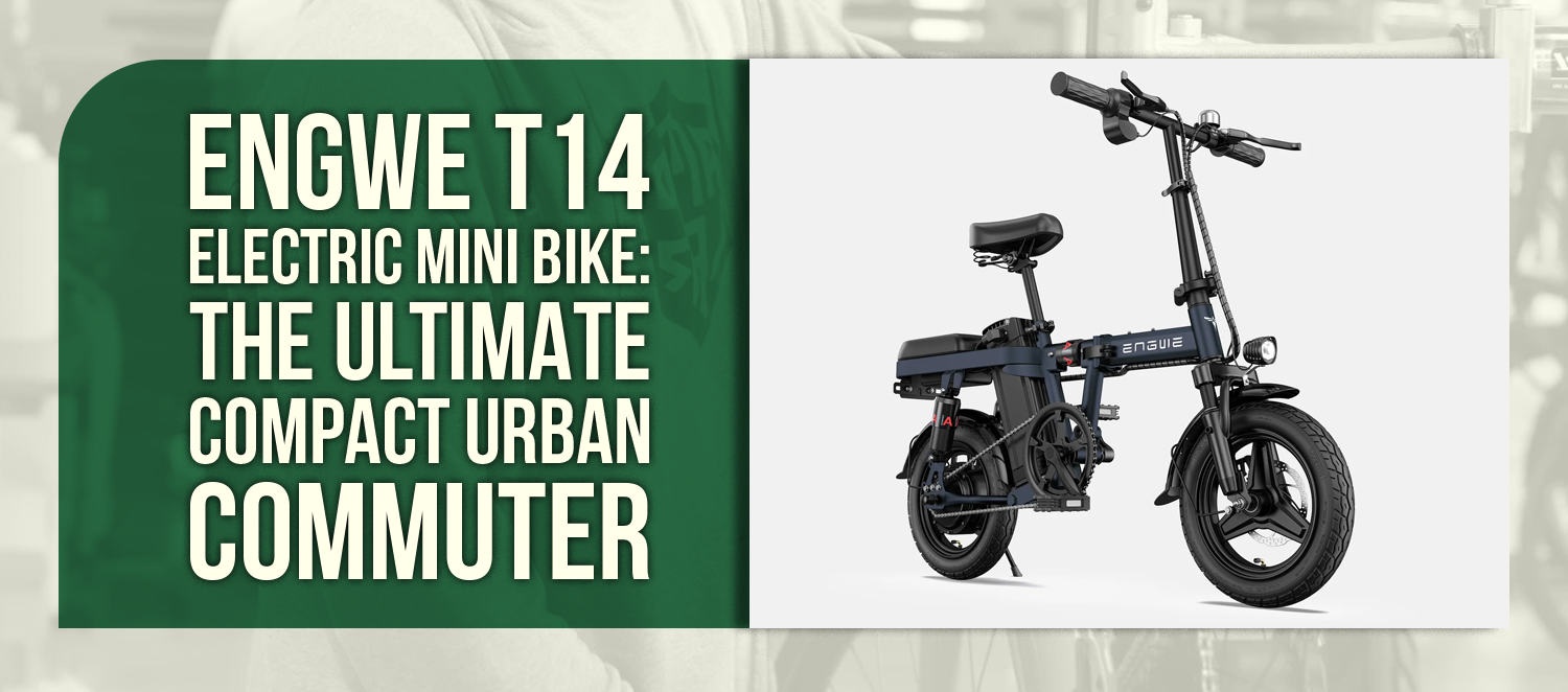 ENGWE T14 Electric Mini Bike: The Ultimate Compact Urban Commuter
