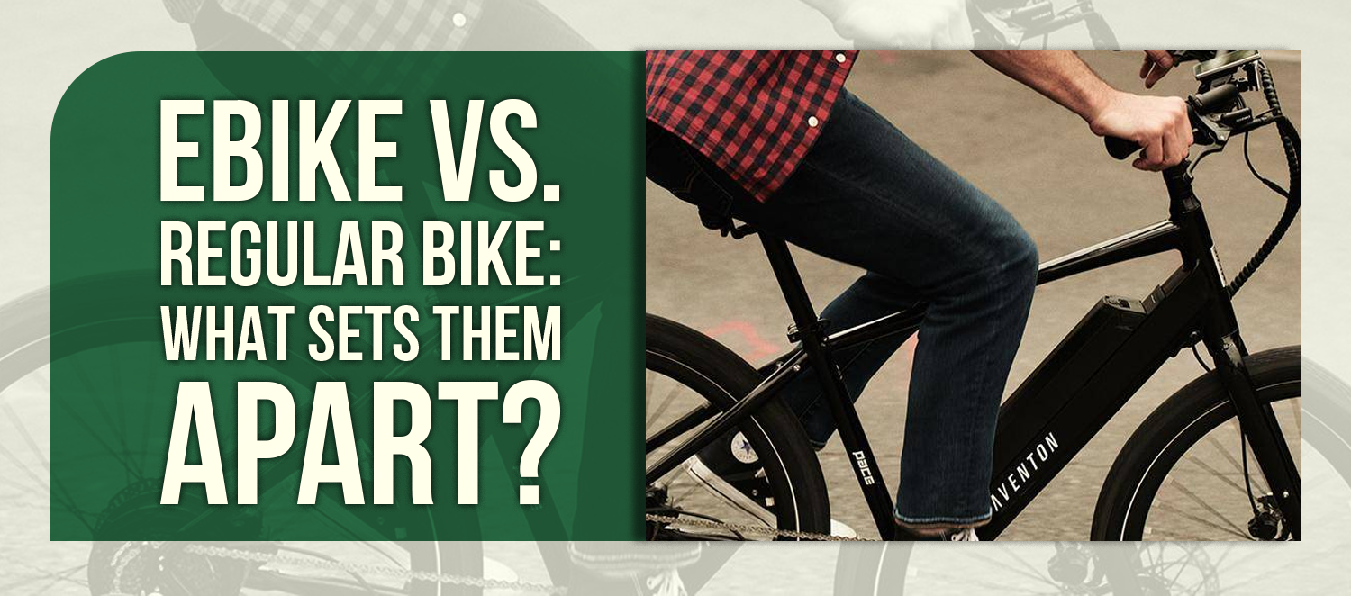 Ebike vs. Regular Bike: What Sets Them Apart?