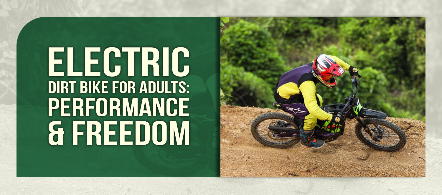 Electric Dirt Bike for Adults: Performance & Freedom