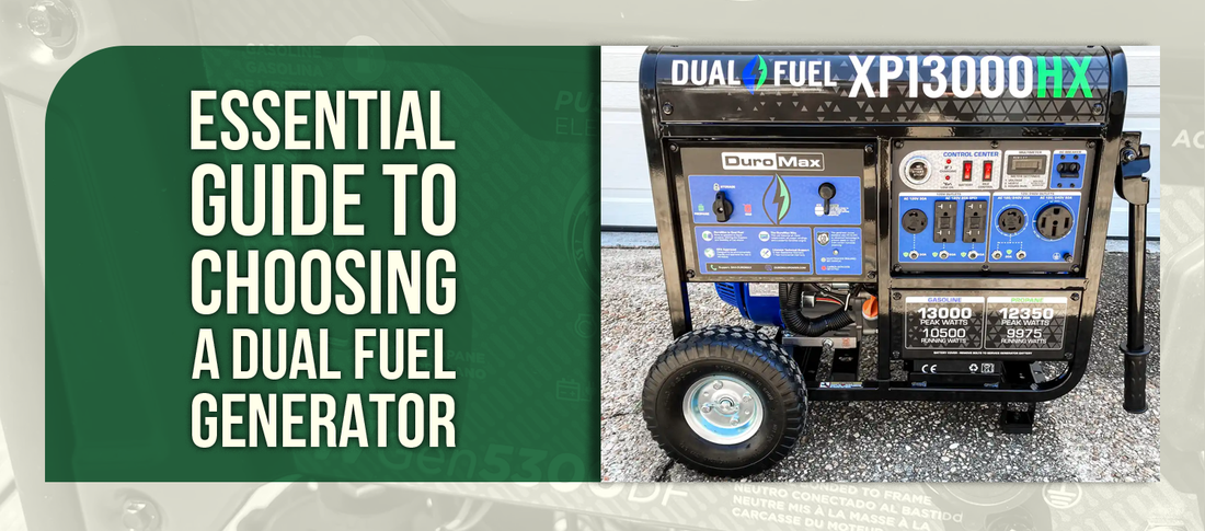 Essential Guide to Choosing a Dual Fuel Generator