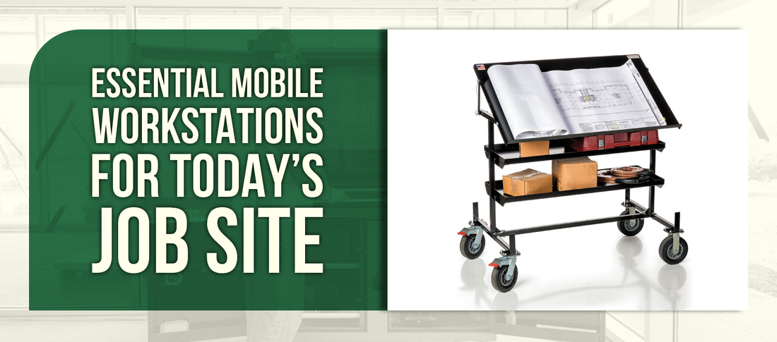 Mobile Work Stations & Portable Bending Carts: Essential Gear for the Modern Job Site
