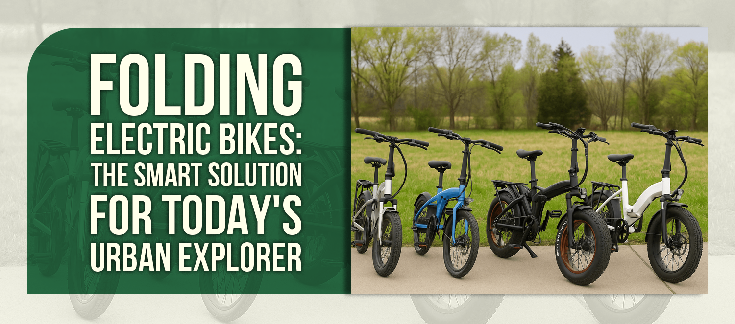 Folding Electric Bikes: The Smart Solution for Today's Urban Explorer