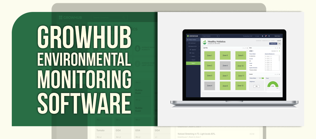 GROWHub Environmental Monitoring Software