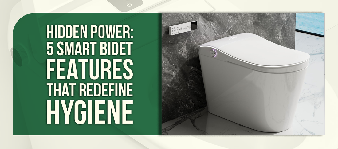 Hidden Power: 5 Smart Bidet Features That Redefine Hygiene