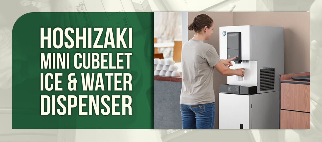 Hoshizaki Mini Cubelet Ice & Water Dispenser
