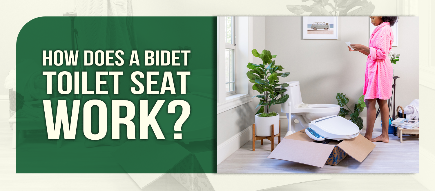 How Does a Bidet Toilet Seat Work?