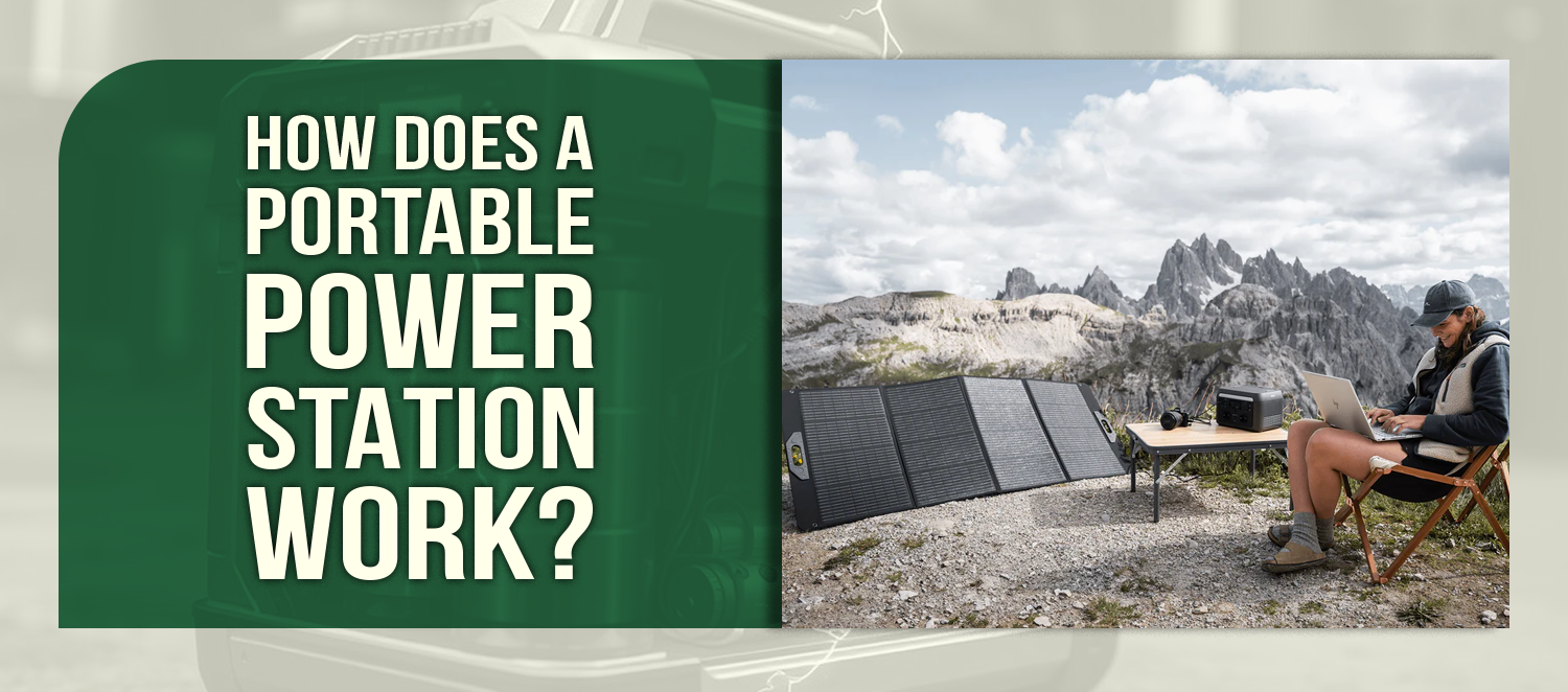 How Does a Portable Power Station Work?