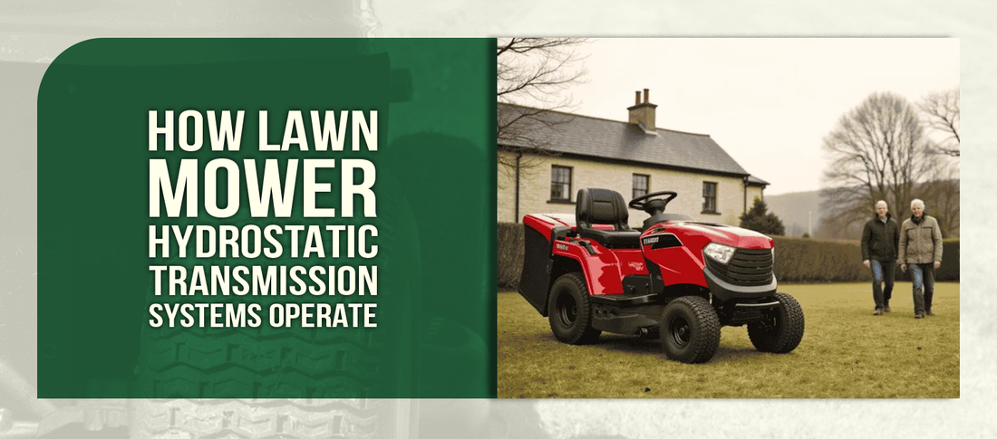 How Lawn Mower Hydrostatic Transmission Systems Operate