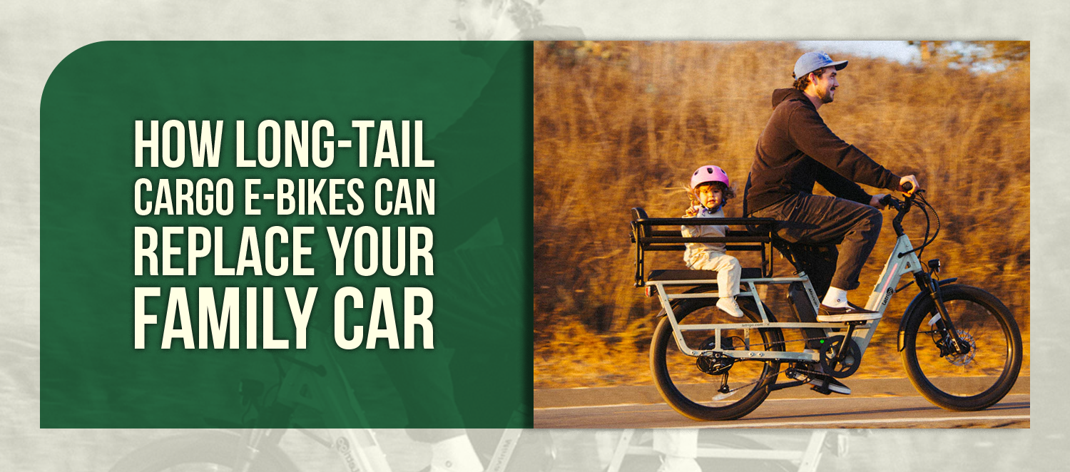 How Long-Tail Cargo E-Bikes Can Replace Your Family Car