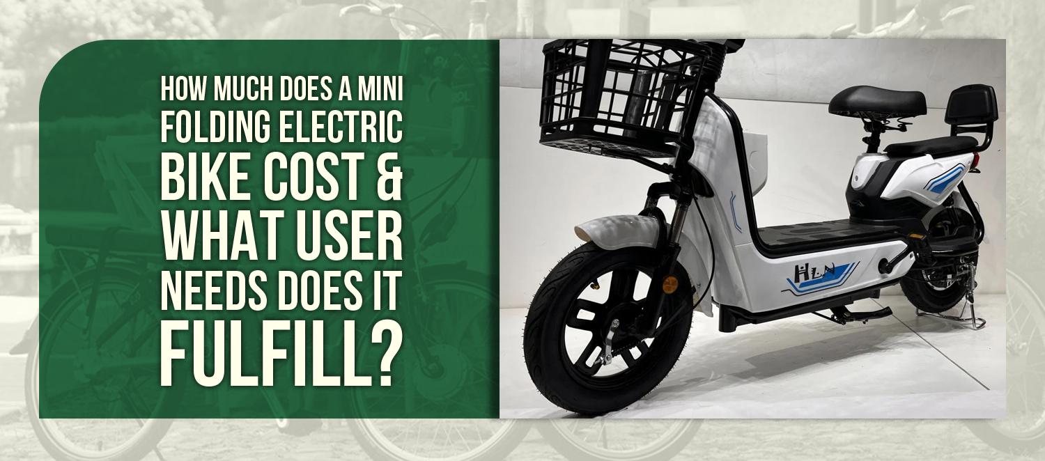 How Much Does a Mini Folding Electric Bike Cost & What User Needs Does It Fulfill?