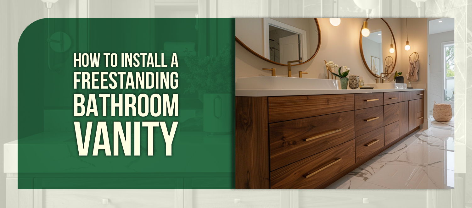 How To Install A Freestanding Bathroom Vanity