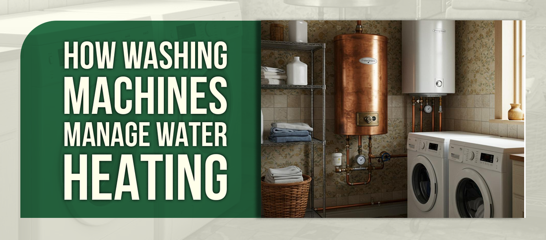 How Washing Machines Manage Water Heating