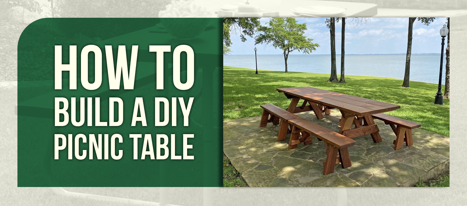 How to Build a DIY Picnic Table