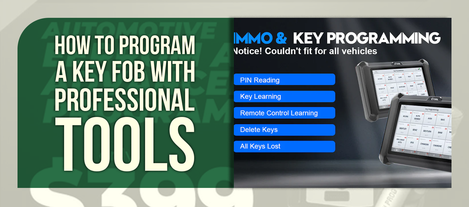 How to Program a Key Fob with Professional Tools