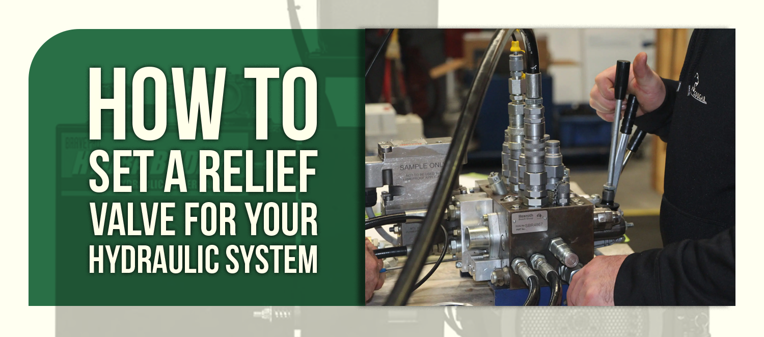 How to Set a Relief Valve for Your Hydraulic System