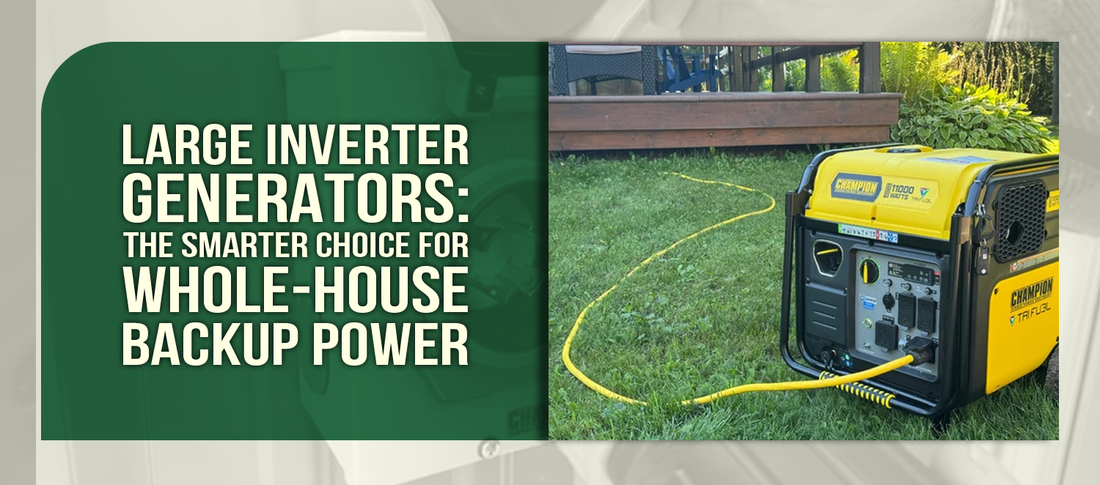 Large Inverter Generators: The Smarter Choice for Whole-House Backup Power