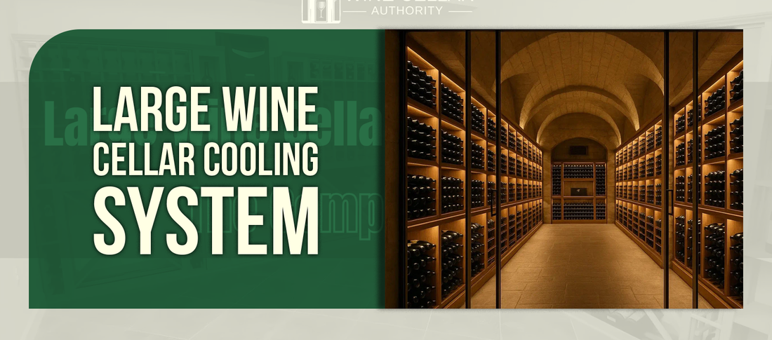 Large Wine Cellar Cooling System
