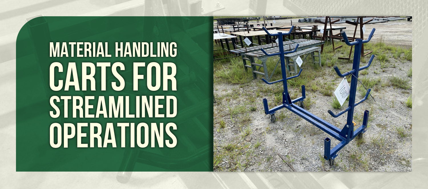 Material Handling Carts for Streamlined Operations