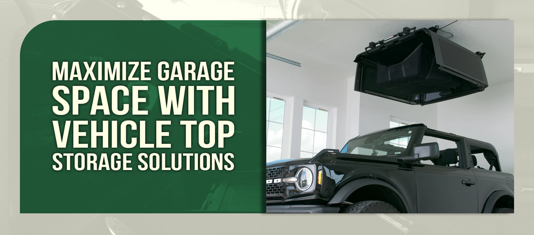 Maximizing Your Garage Space: How Vehicle Top Storage Solutions Transform Your Backyard Workshop