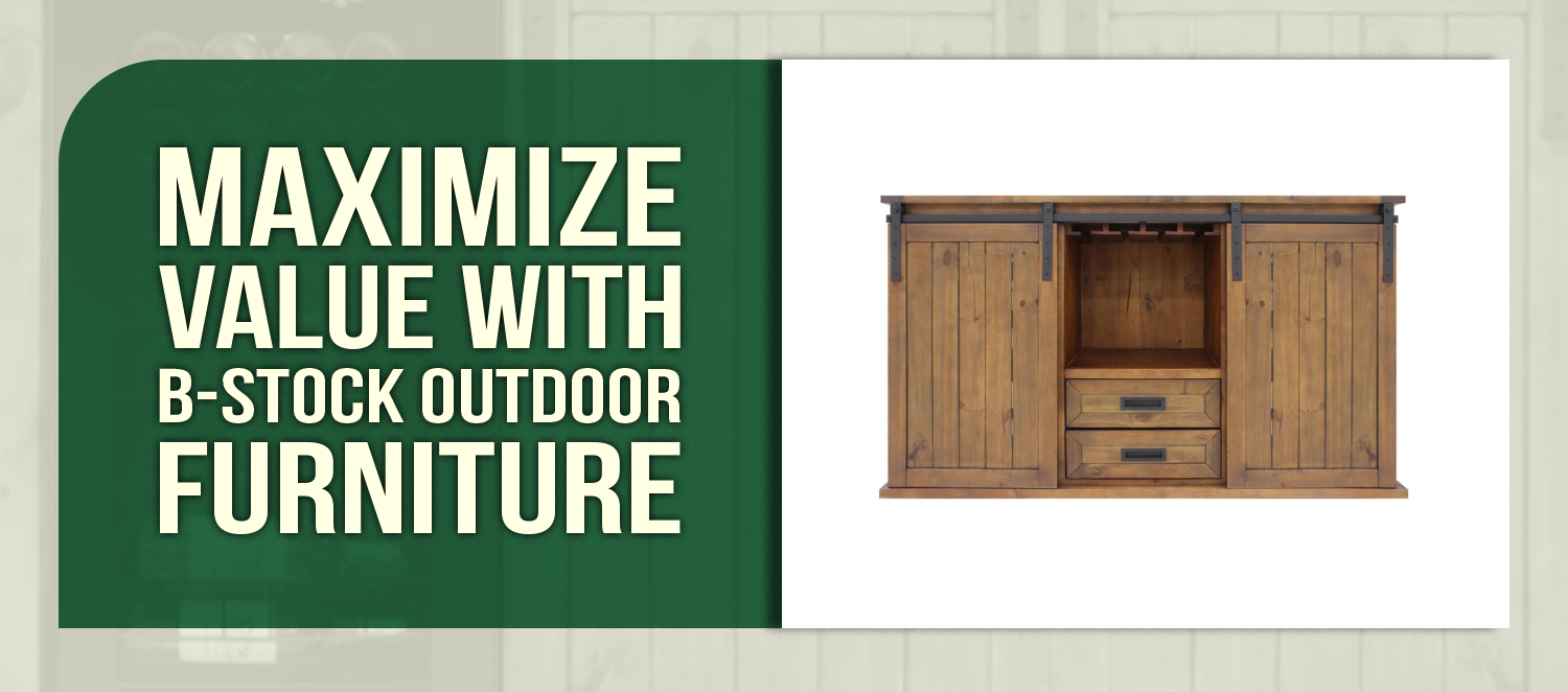 Maximizing Value: The Smart Guide to B-Stock Outdoor Furniture for Your Backyard