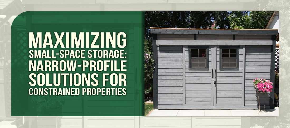 Maximizing Small-Space Storage: Narrow-Profile Solutions for Constrained Properties