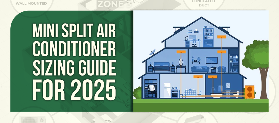Mini Split Air Conditioner Sizing Guide for 2025