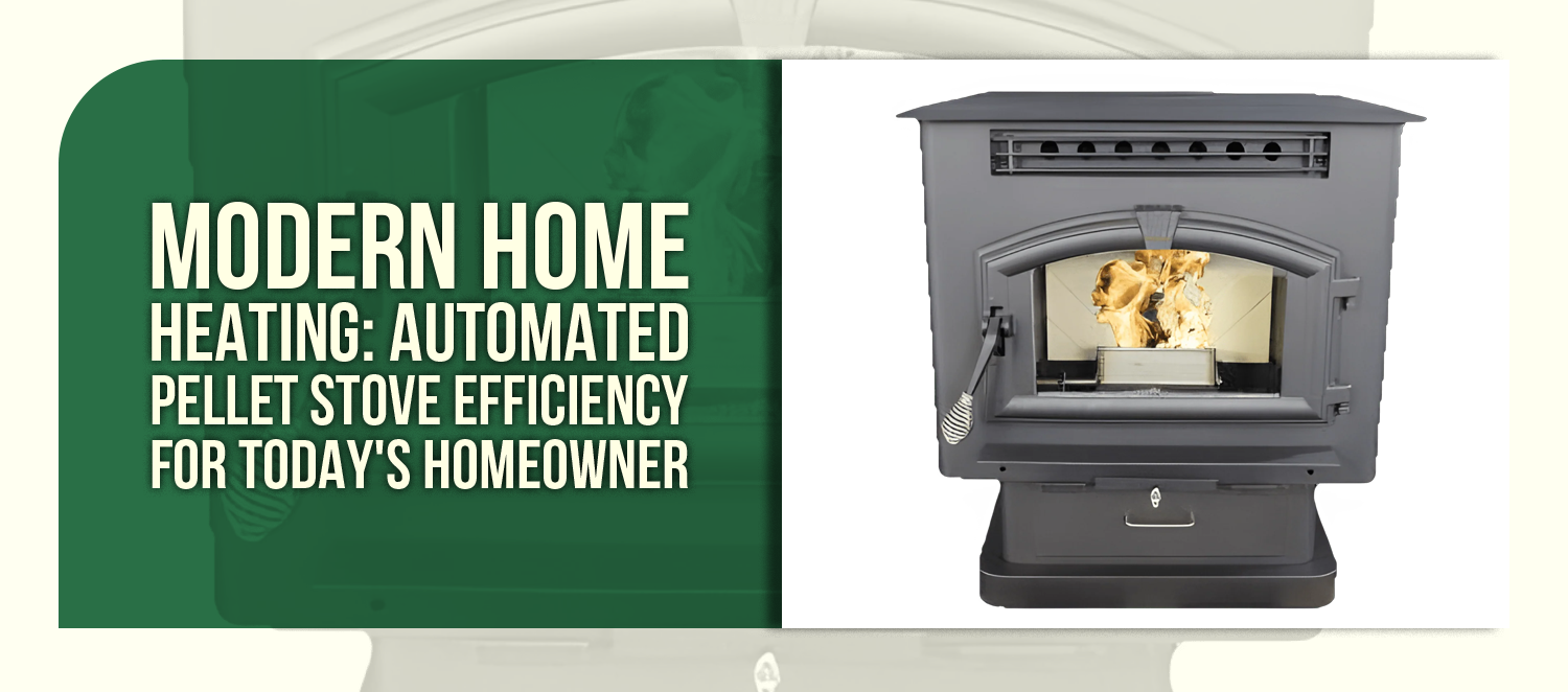 Modern Home Heating: Automated Pellet Stove Efficiency for Today's Homeowner