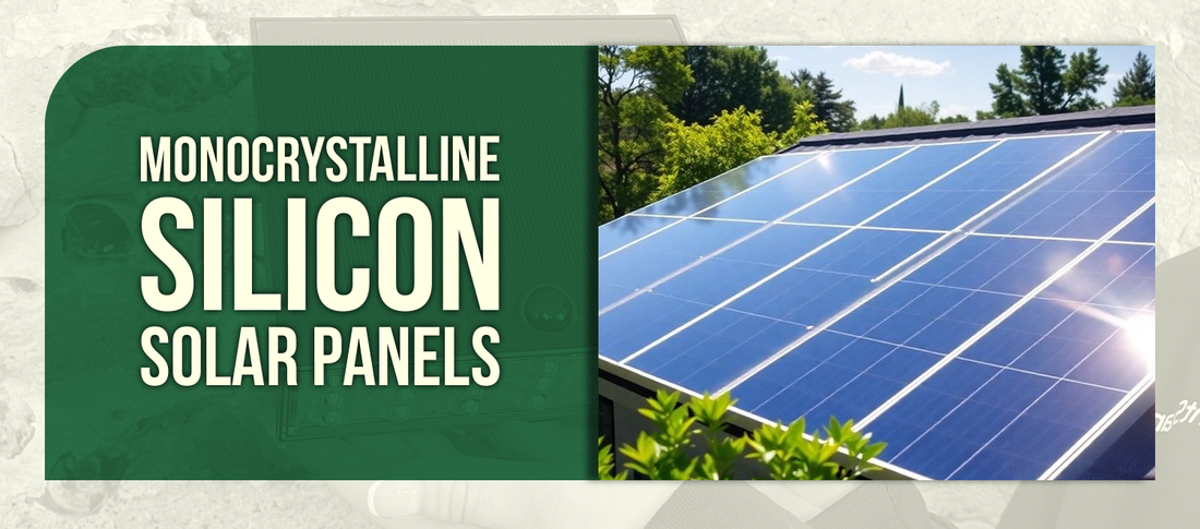 Monocrystalline Silicon Solar Panels: Where Efficiency Meets Elegance