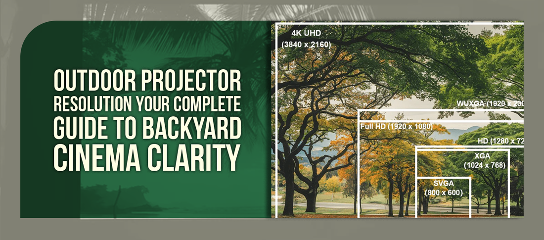 Outdoor Projector Resolution Your Complete Guide to Backyard Cinema Clarity