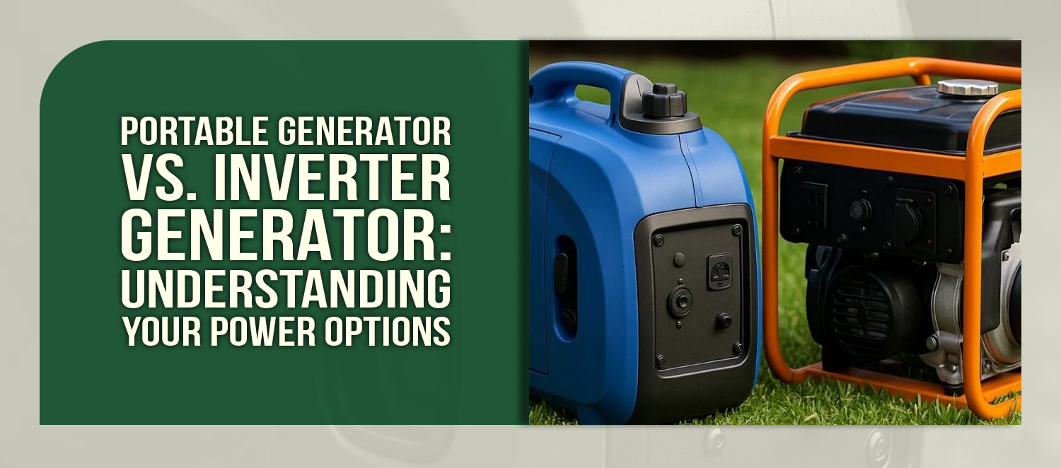 Portable Generator vs. Inverter Generator: Understanding Your Power Options