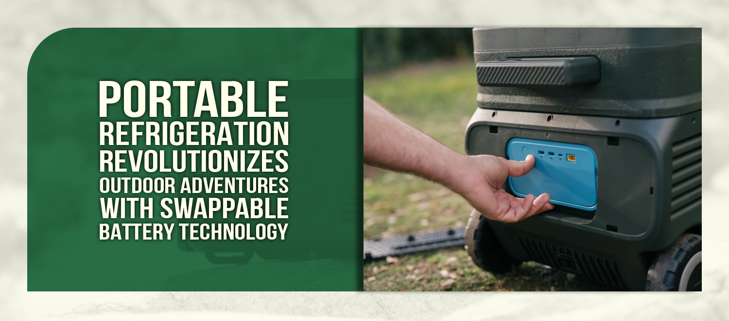 Portable Refrigeration Revolutionizes Outdoor Adventures with Swappable Battery Technology