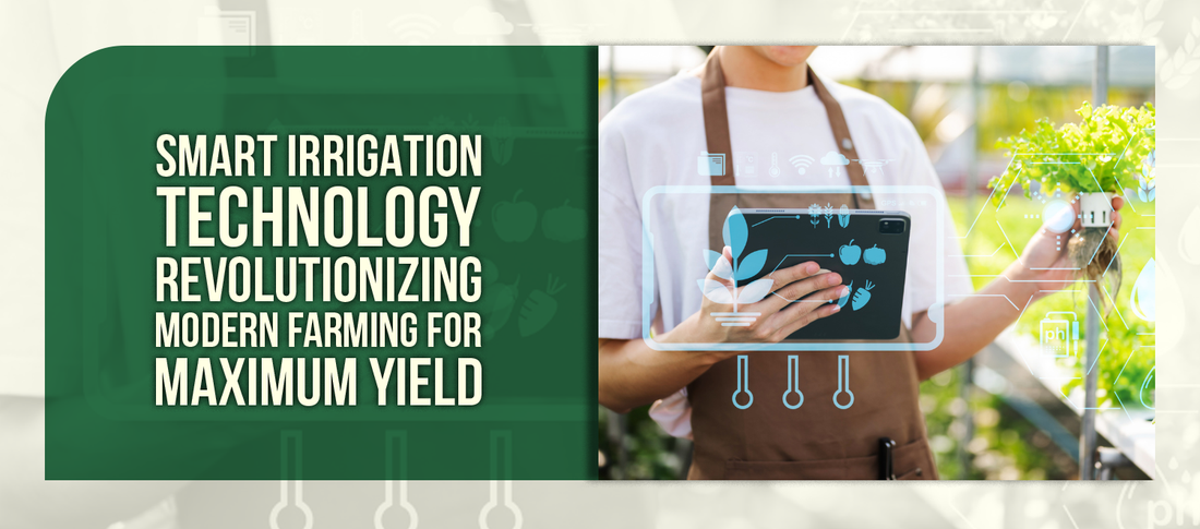 Smart Irrigation Technology – Revolutionizing Modern Farming for Maximum Yield