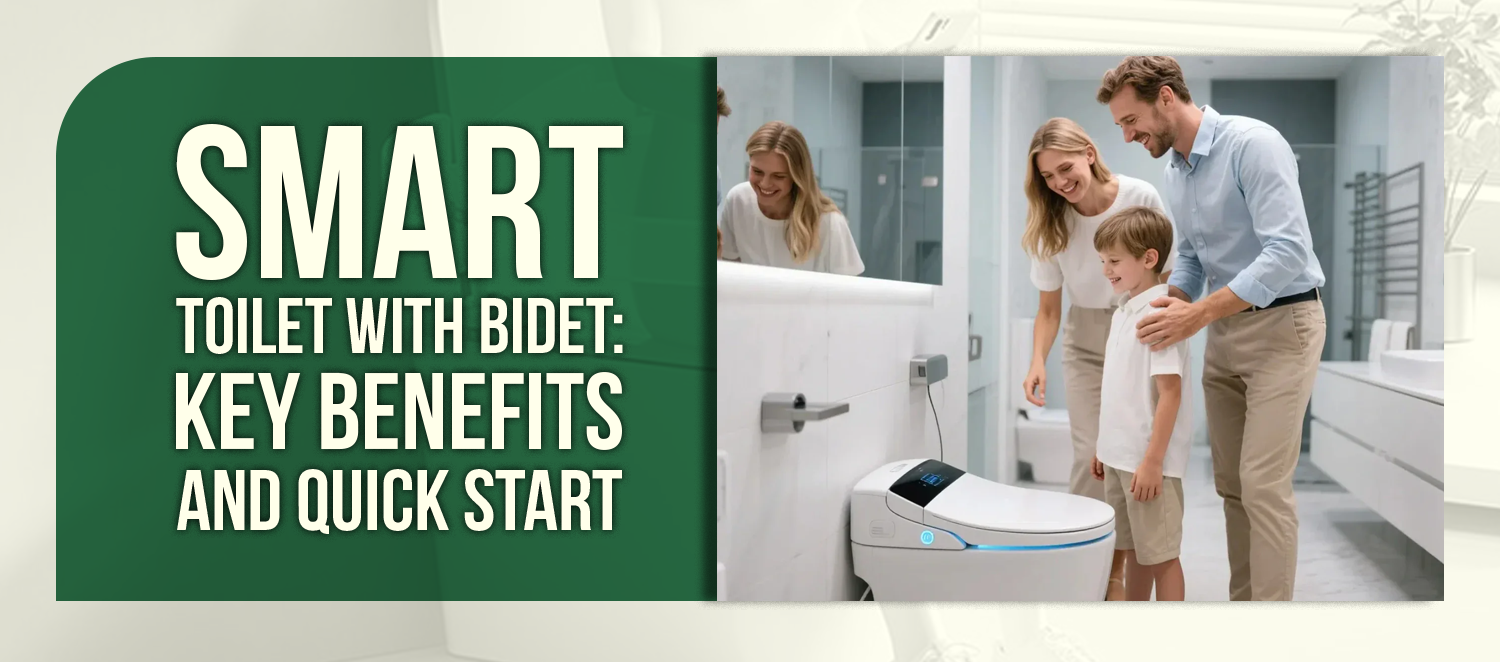 Smart Toilet With Bidet: Key Benefits and Quick Start
