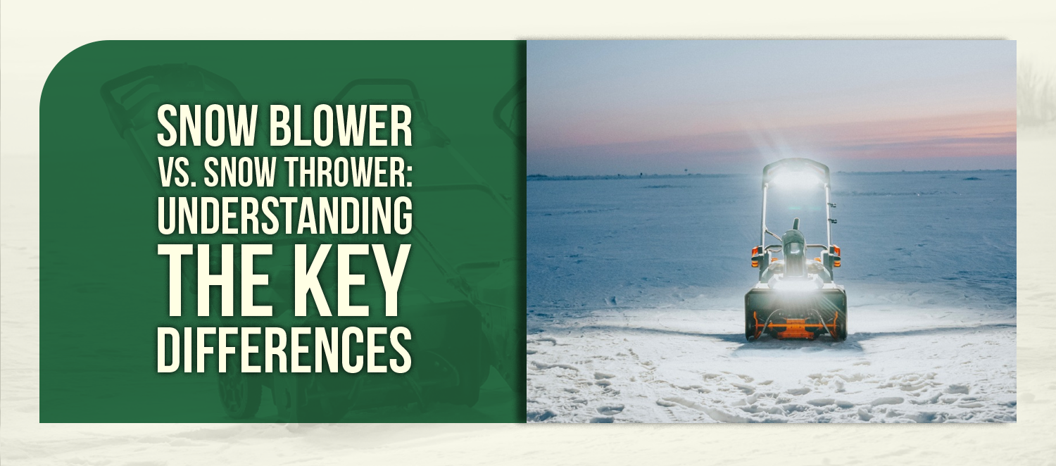 Snow Blower vs. Snow Thrower: Understanding the Key Differences