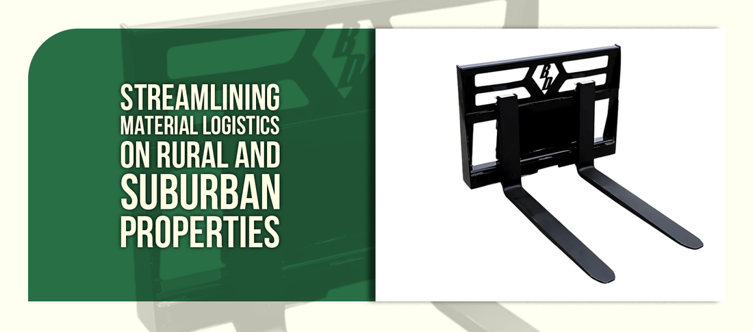 Streamlining Material Logistics on Rural and Suburban Properties