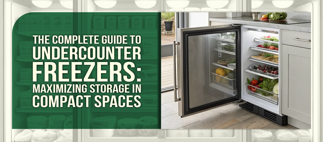 The Complete Guide to Undercounter Freezers: Maximizing Storage in Compact Spaces
