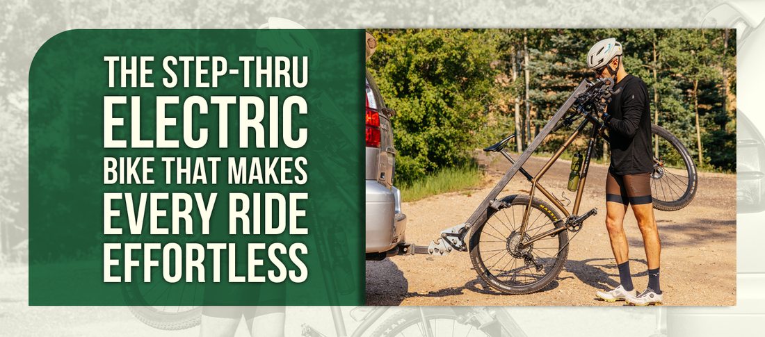 The Step-Thru Electric Bike That Makes Every Ride Effortless