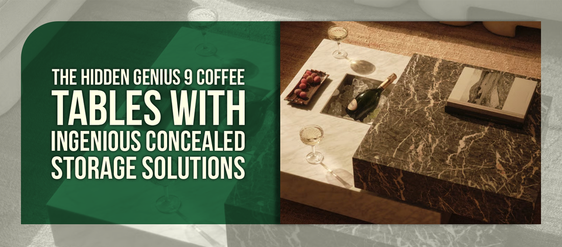 The Hidden Genius 9 Coffee Tables With Ingenious Concealed Storage Solutions